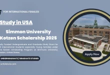 Simmon University Kotzen Scholarship